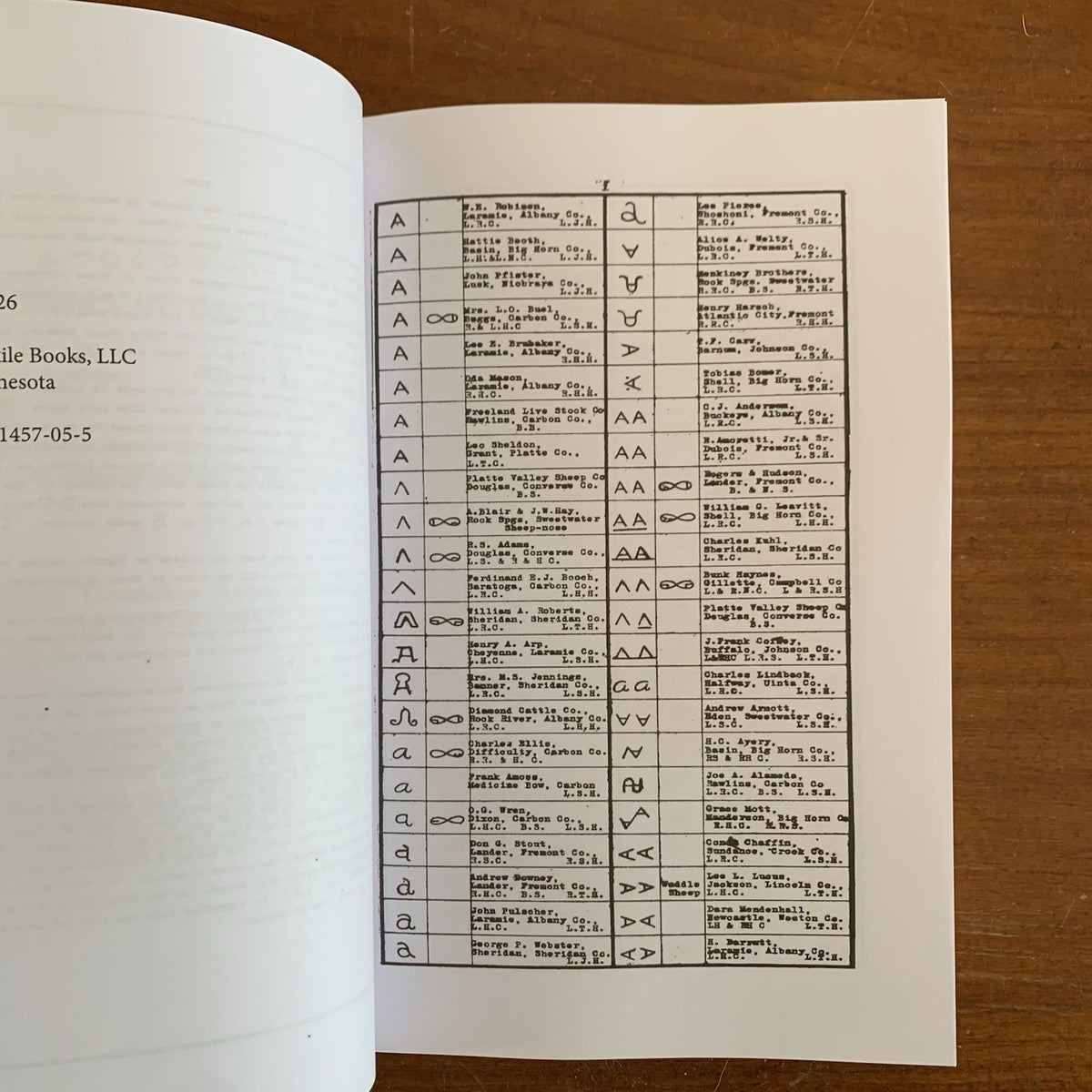 1916 Official Brand Book of the State of Wyoming: Live Stock Laws