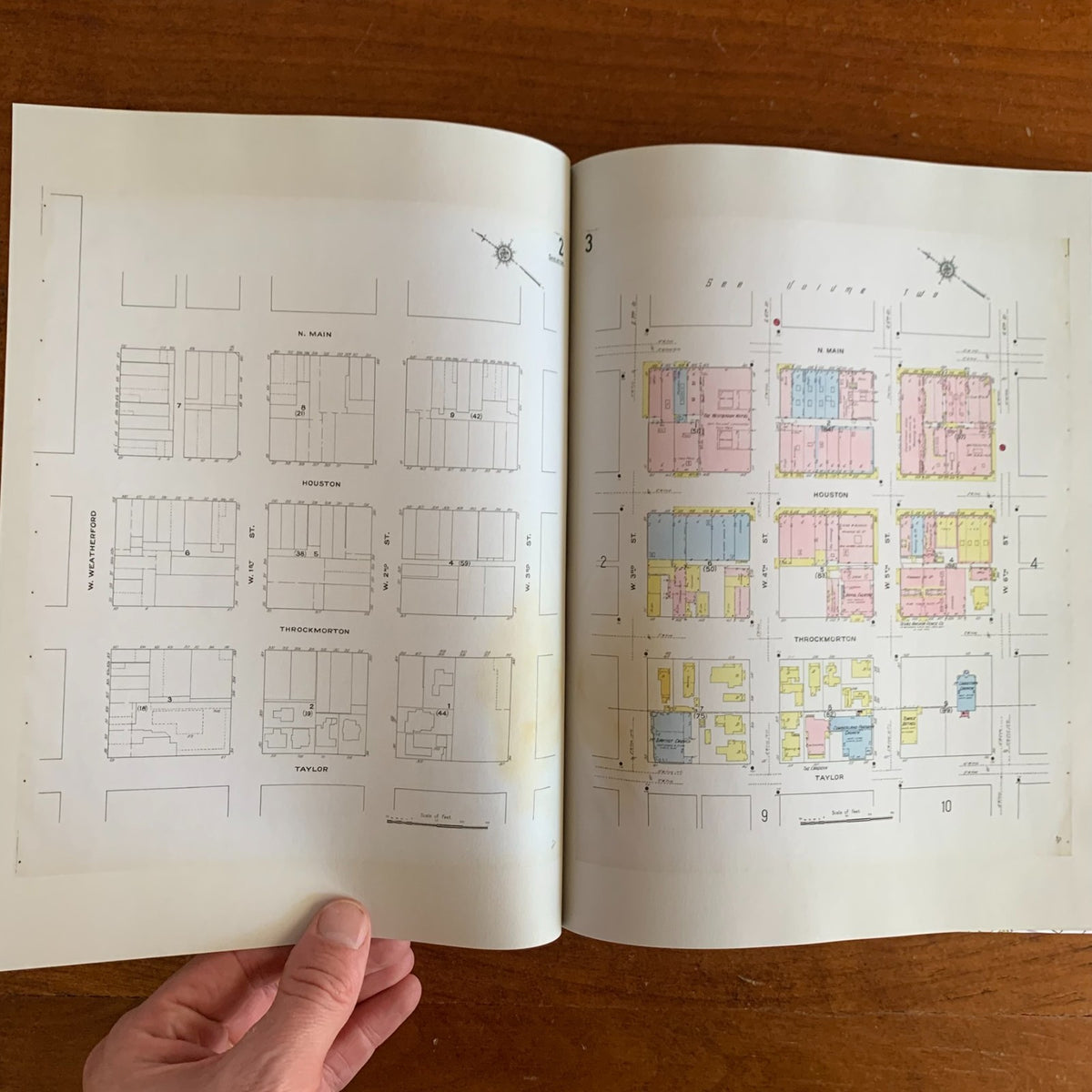 1910 Fort Worth, Texas Sanborn Fire Insurance Maps and Atlas, Volume One