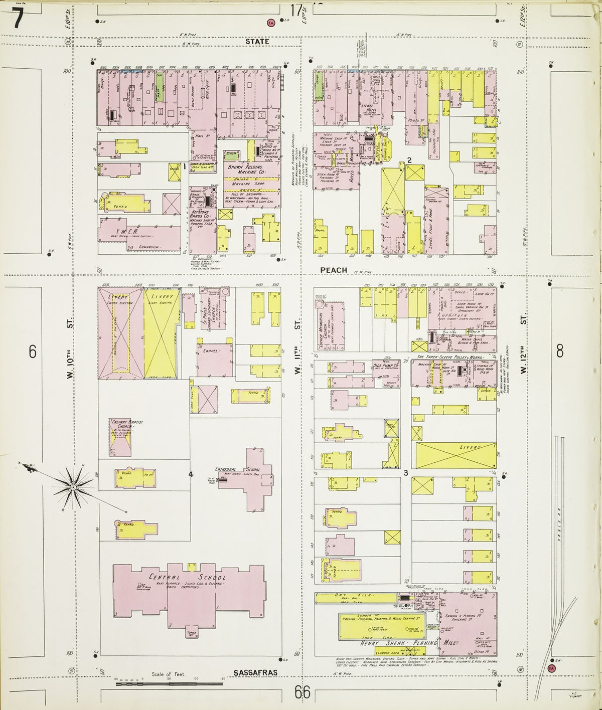 1900 Fire Insurance Maps and Atlas of Erie, Pennsylvania