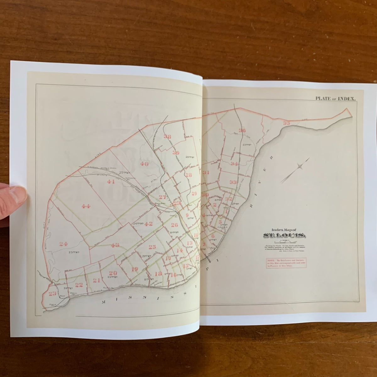 1883 Hopkins Atlas of the City of St. Louis, Missouri