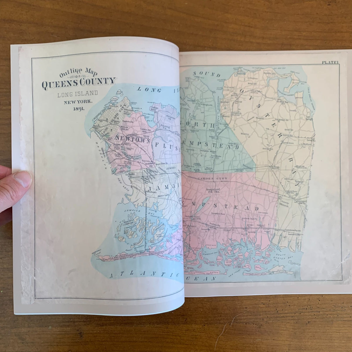 1891 Atlas of Queens County, Long Island, New York