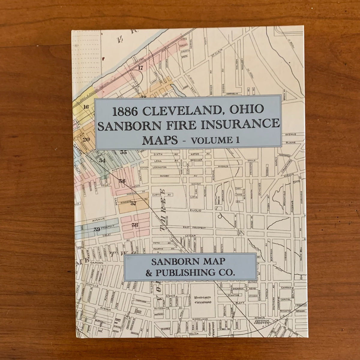 1886 Cleveland, Ohio Sanborn Fire Insurance Maps, Volume 1