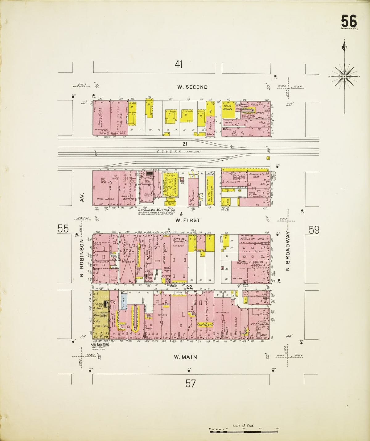 1906 Fire Insurance Maps and Atlas of Oklahoma City, Oklahoma