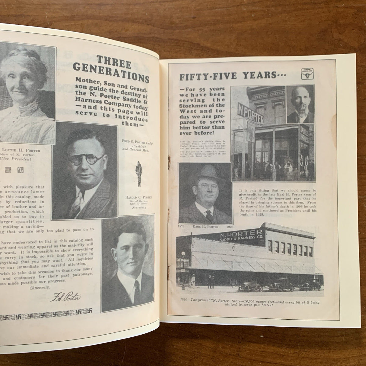1930 N. Porter Saddle and Harness Company Catalog No. 18