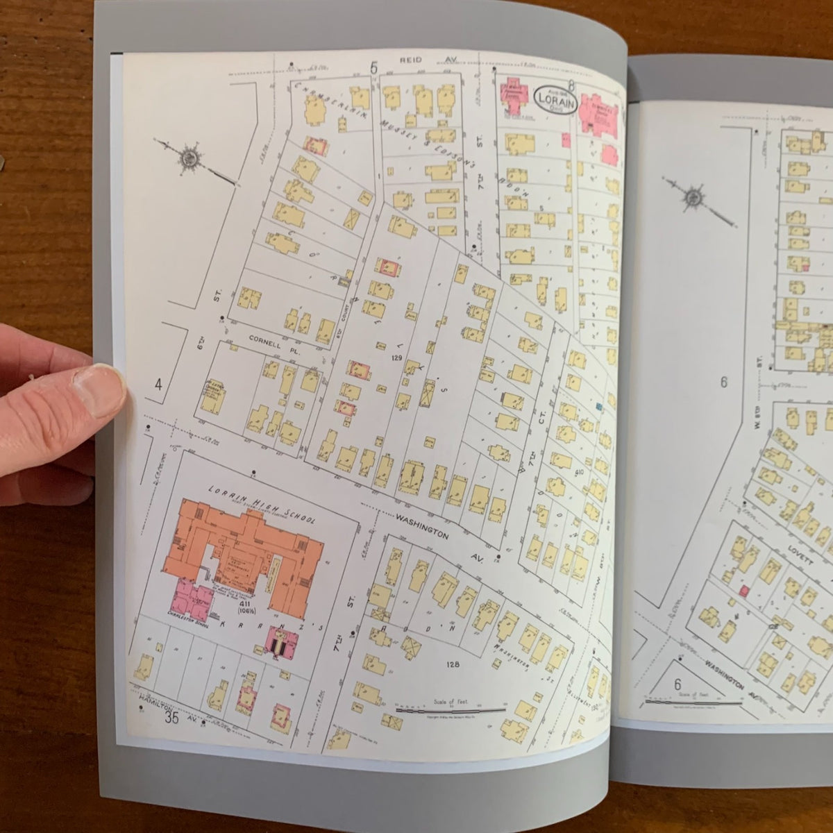 1918 Sanborn Fire Insurance Maps and Atlas of Lorain, Ohio