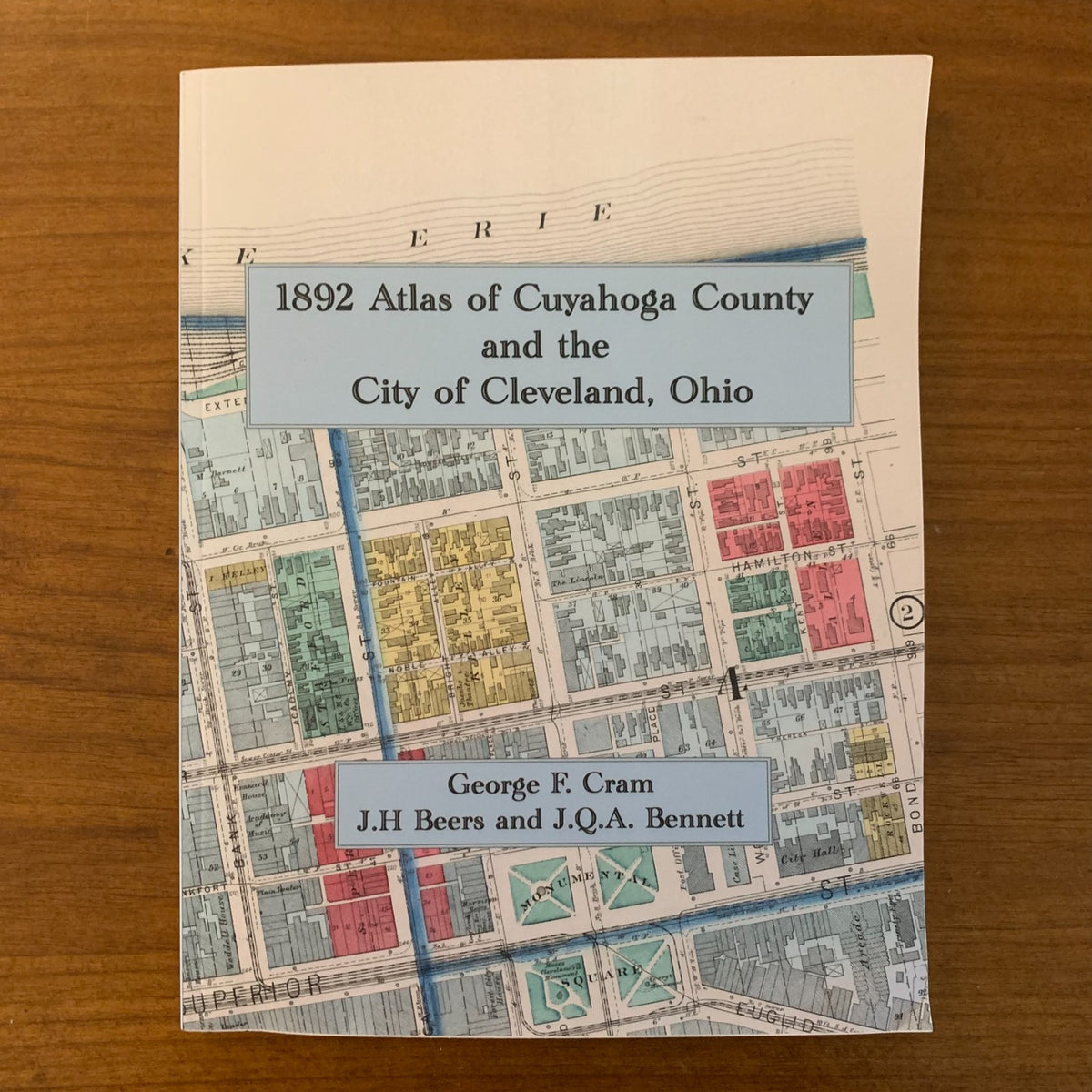 1892 Atlas of Cuyahoga County and the City of Cleveland, Ohio