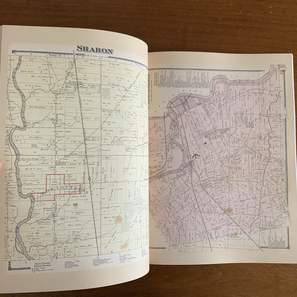 1872 Atlas of Franklin County and the City of Columbus, Ohio