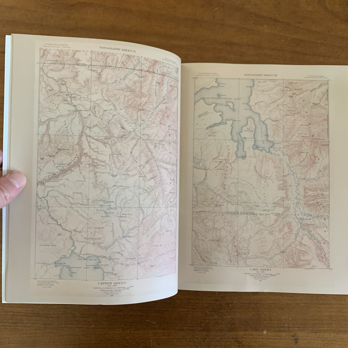 1904 Atlas to The Geology Of The Yellowstone National Park