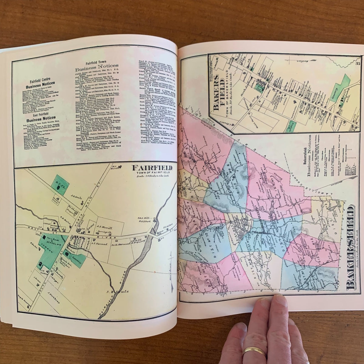 1871 Atlas of Franklin and Grand Isle Counties, Vermont
