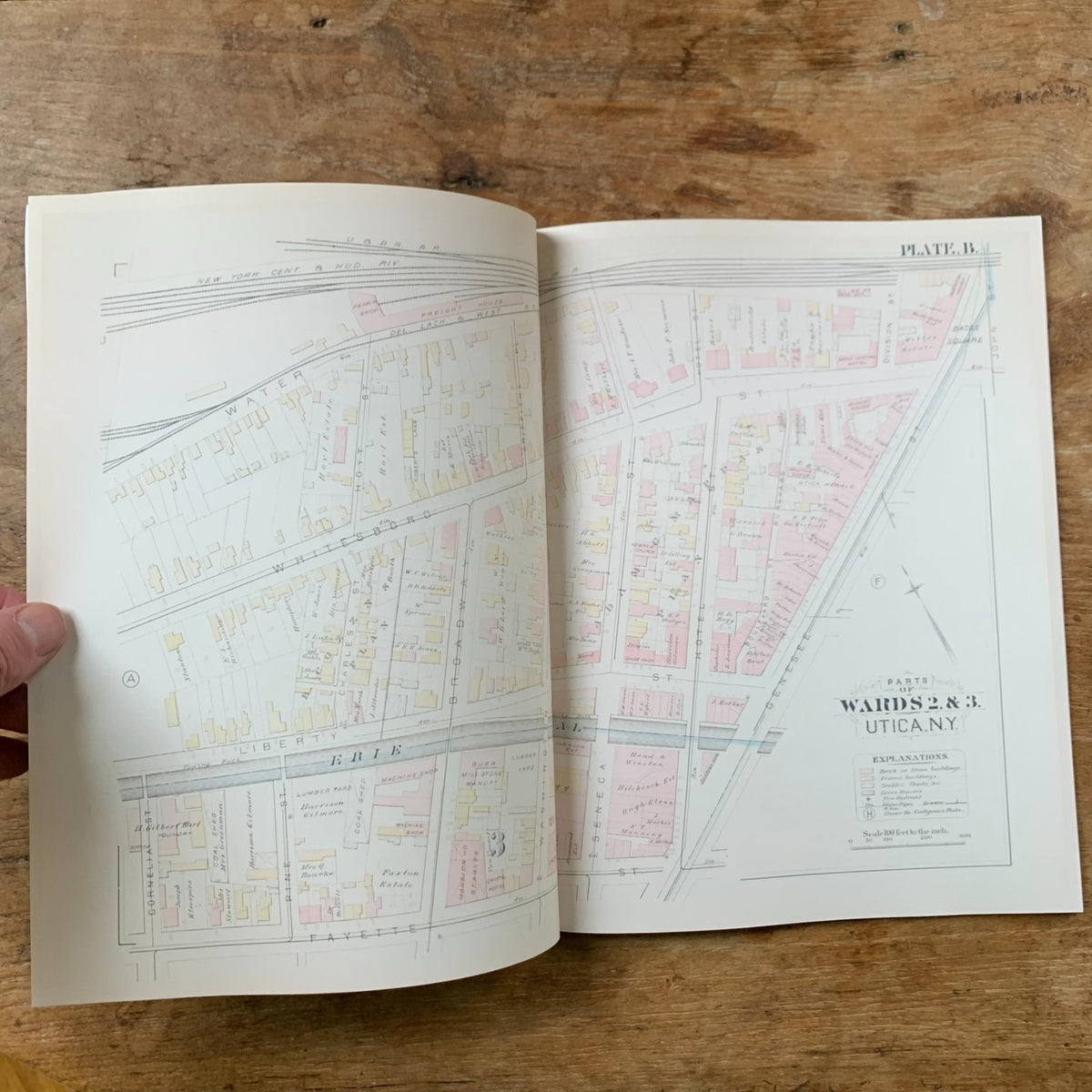 1883 Atlas of the City of Utica, New York
