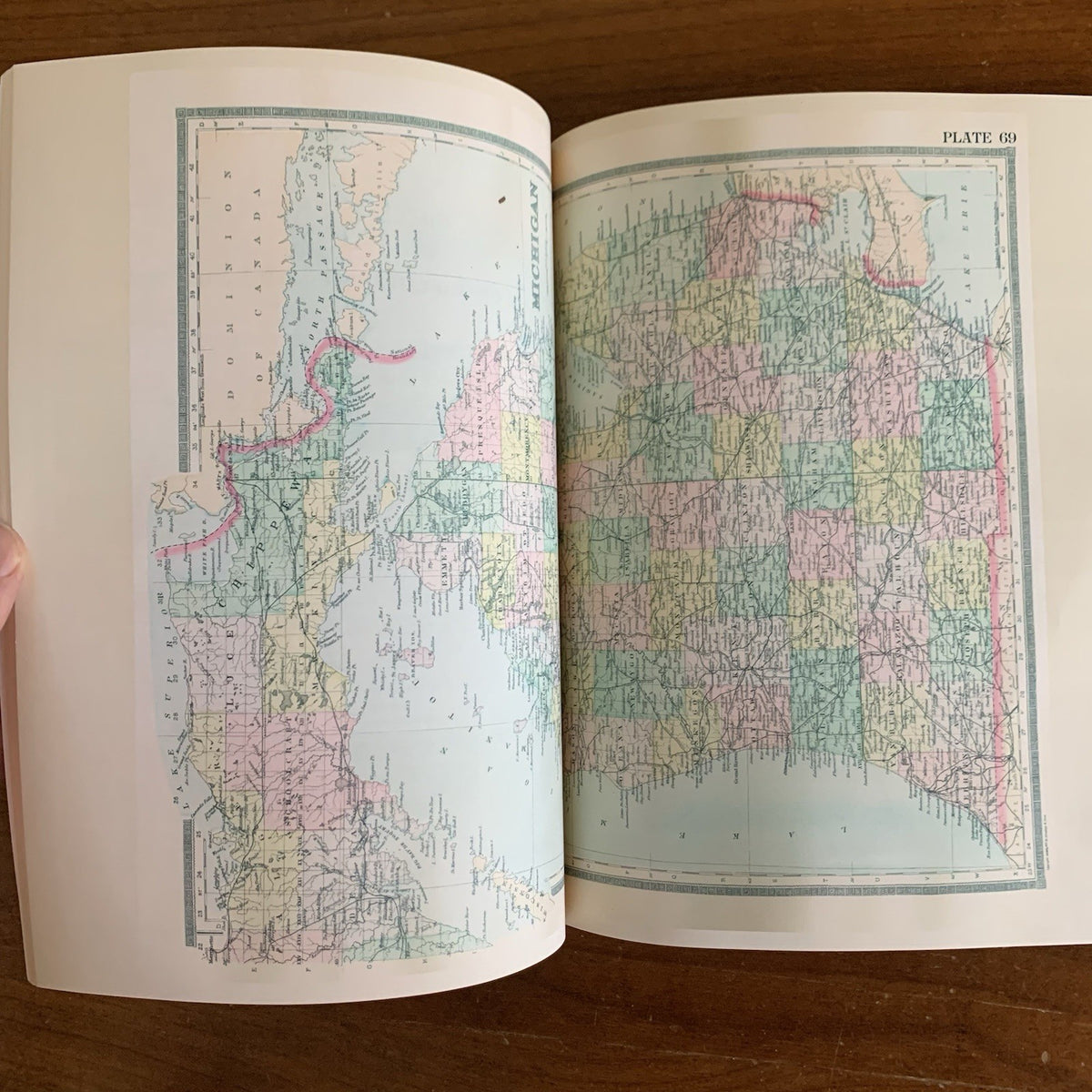 1894 Illustrated Historical Atlas of Kent County, Michigan