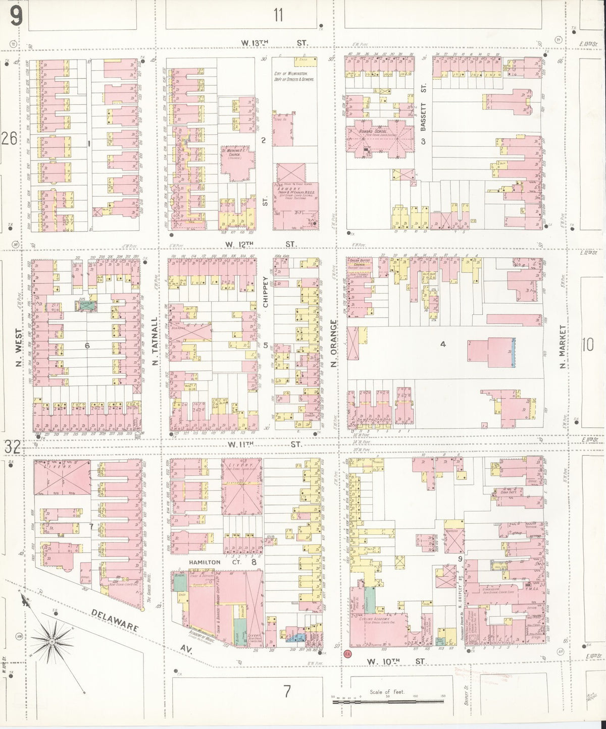 1901 Fire Insurance Maps and Atlas of Wilmington, Delaware