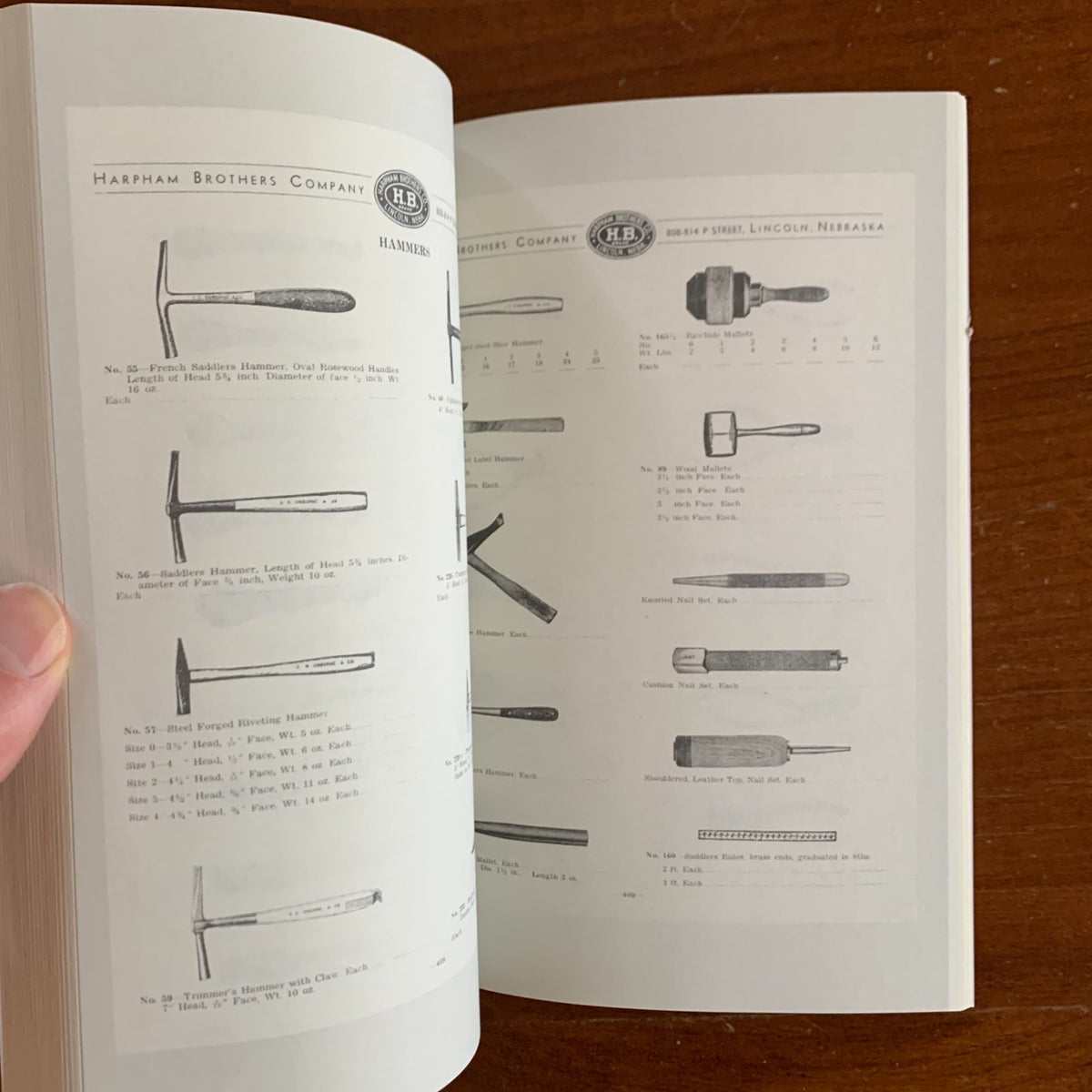 Harpham Brothers Company Catalog No. 36 Saddlery Accessories