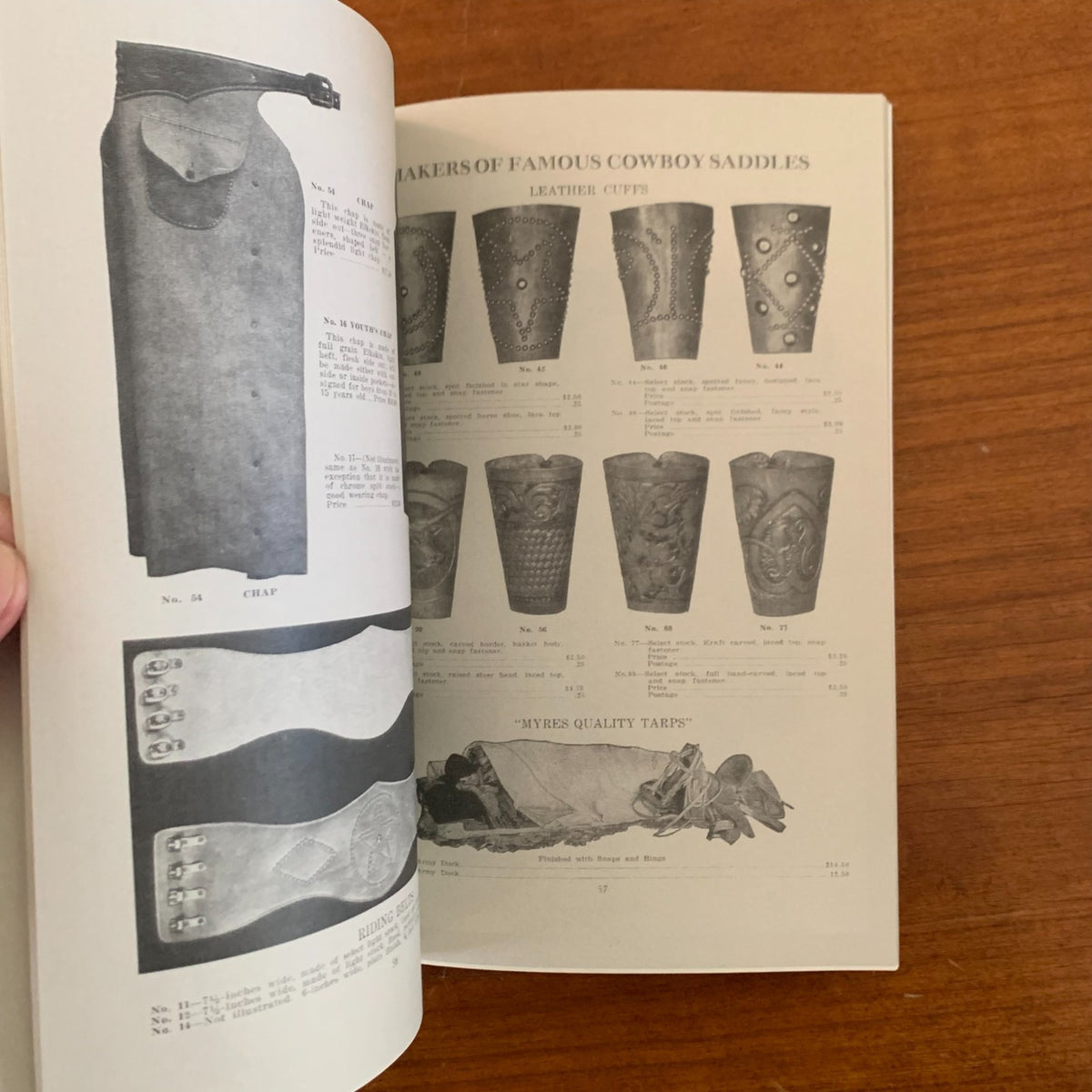 1938 S. D. Myres Saddle Company Catalog