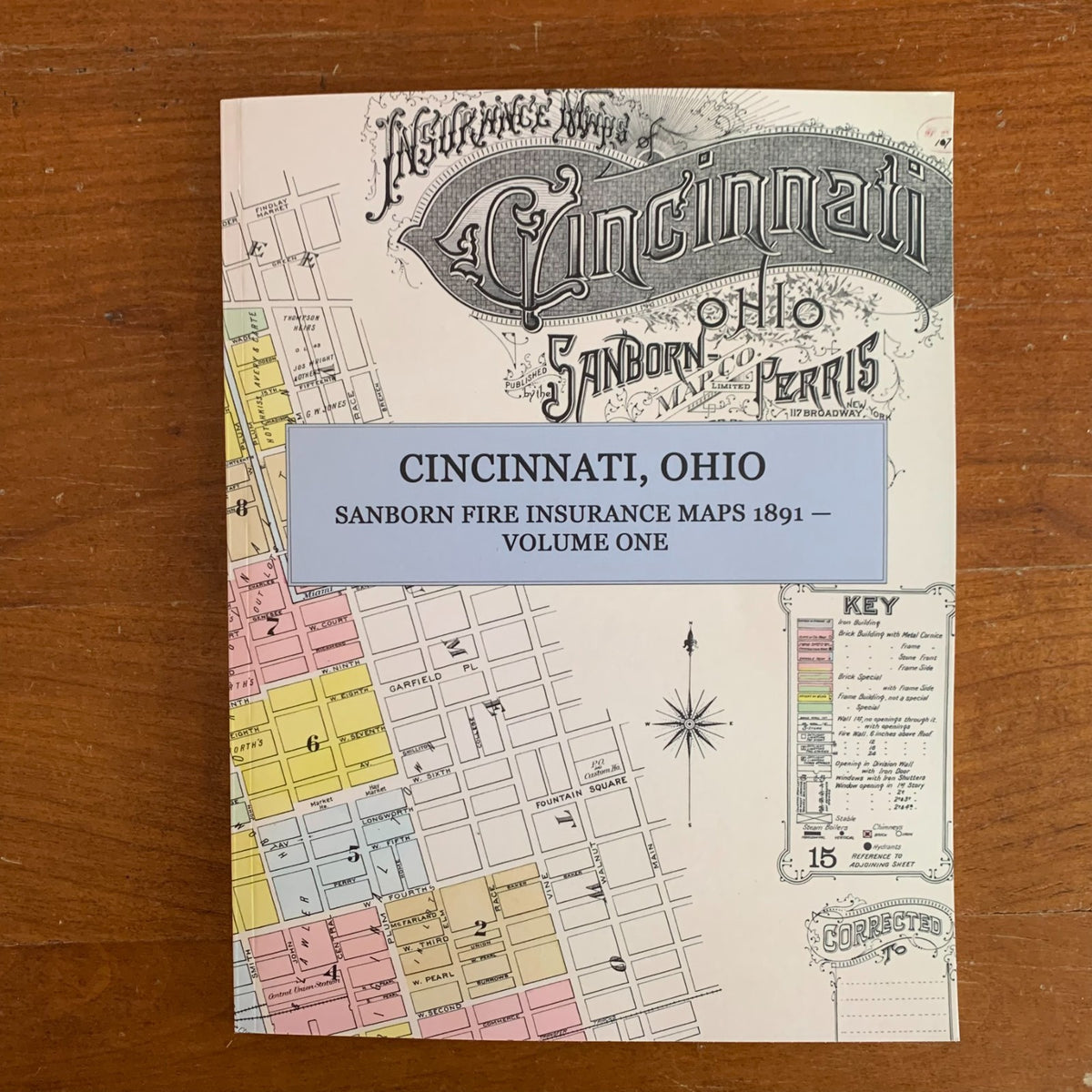 1891 Cincinnati, Ohio Sanborn Fire Insurance Maps, Volume 1
