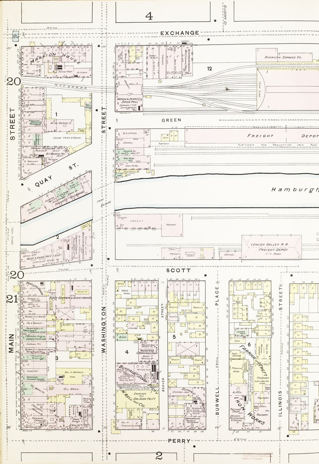 1889 Fire Insurance Maps and Atlas of Buffalo, New York, Volume 1