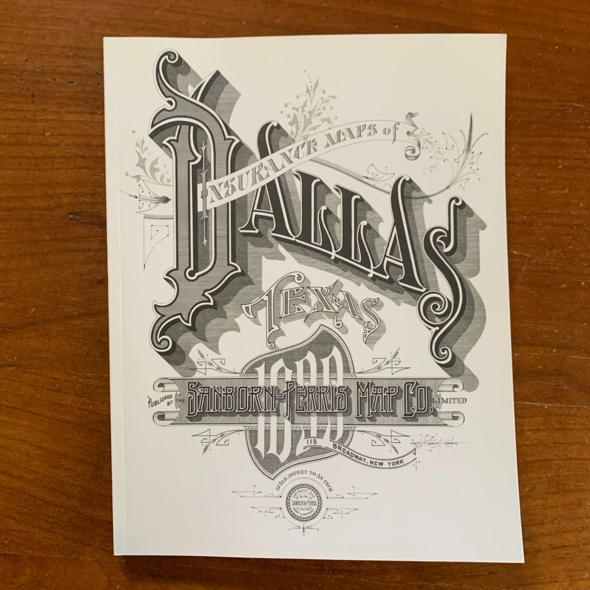 1899 Fire Insurance Atlas and Maps of Dallas, Texas