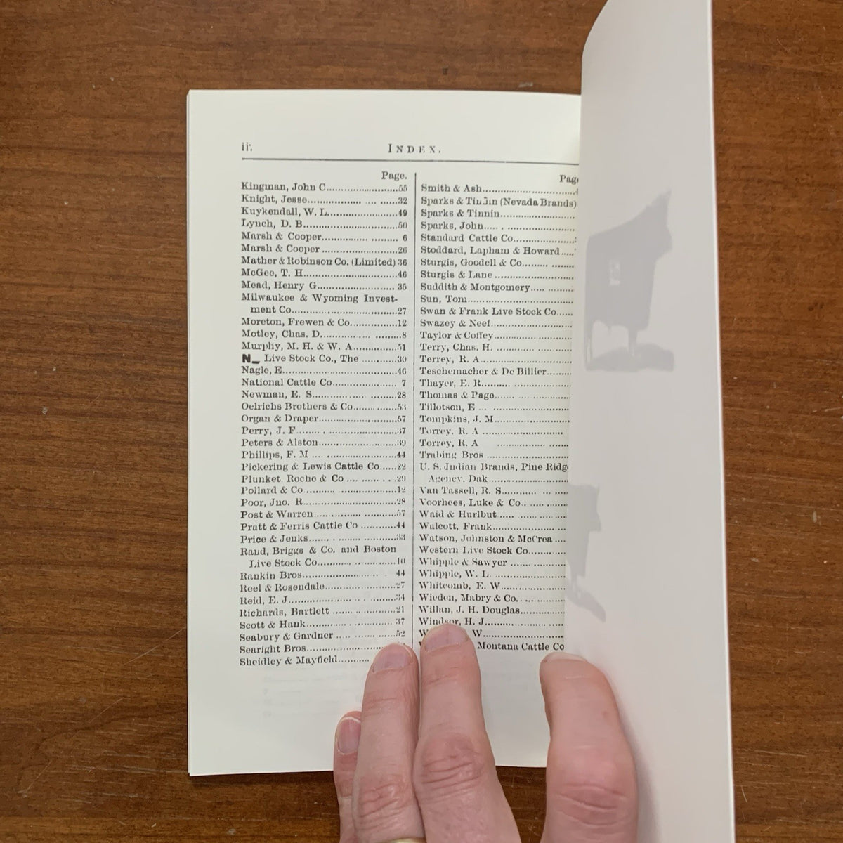 1882 Cattle Brands Owned By Members Of The Wyoming Stock Growers