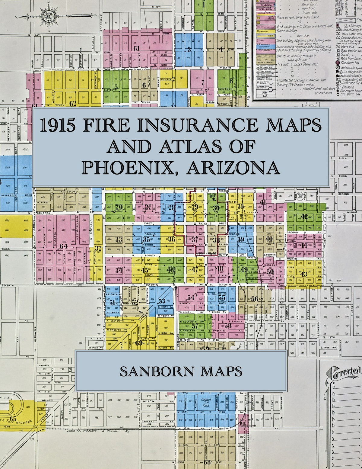 1915 Fire Insurance Maps and Atlas of Phoenix, Arizona