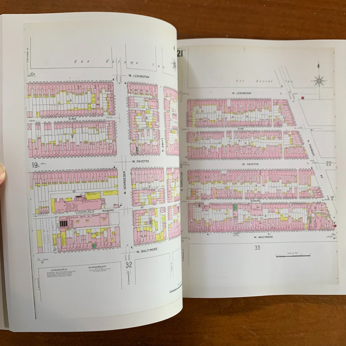1901 Baltimore, Maryland Sanborn Fire Insurance Maps and Atlas, Volume One