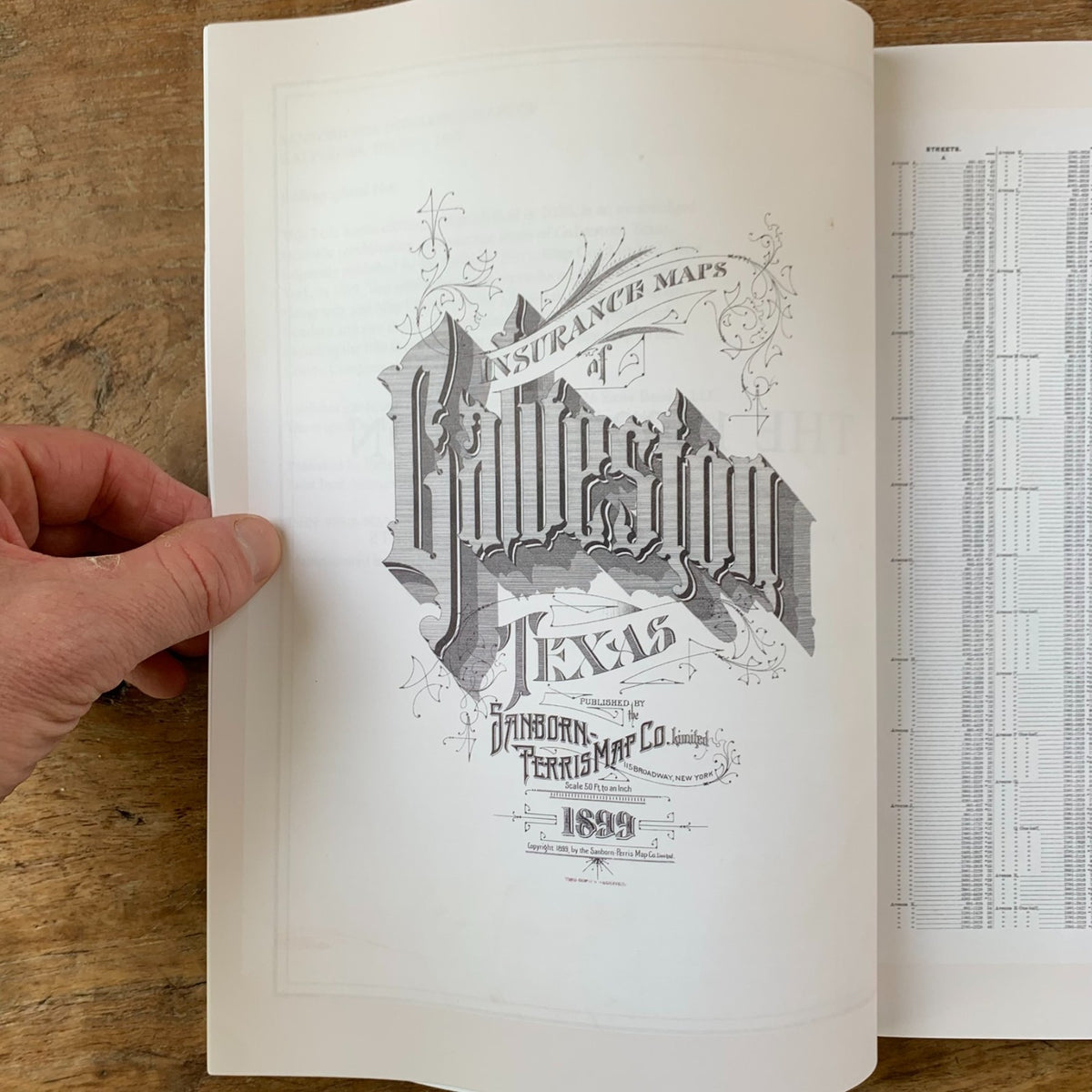 Sanborn Fire Insurance Maps of Galveston, Texas (1899)