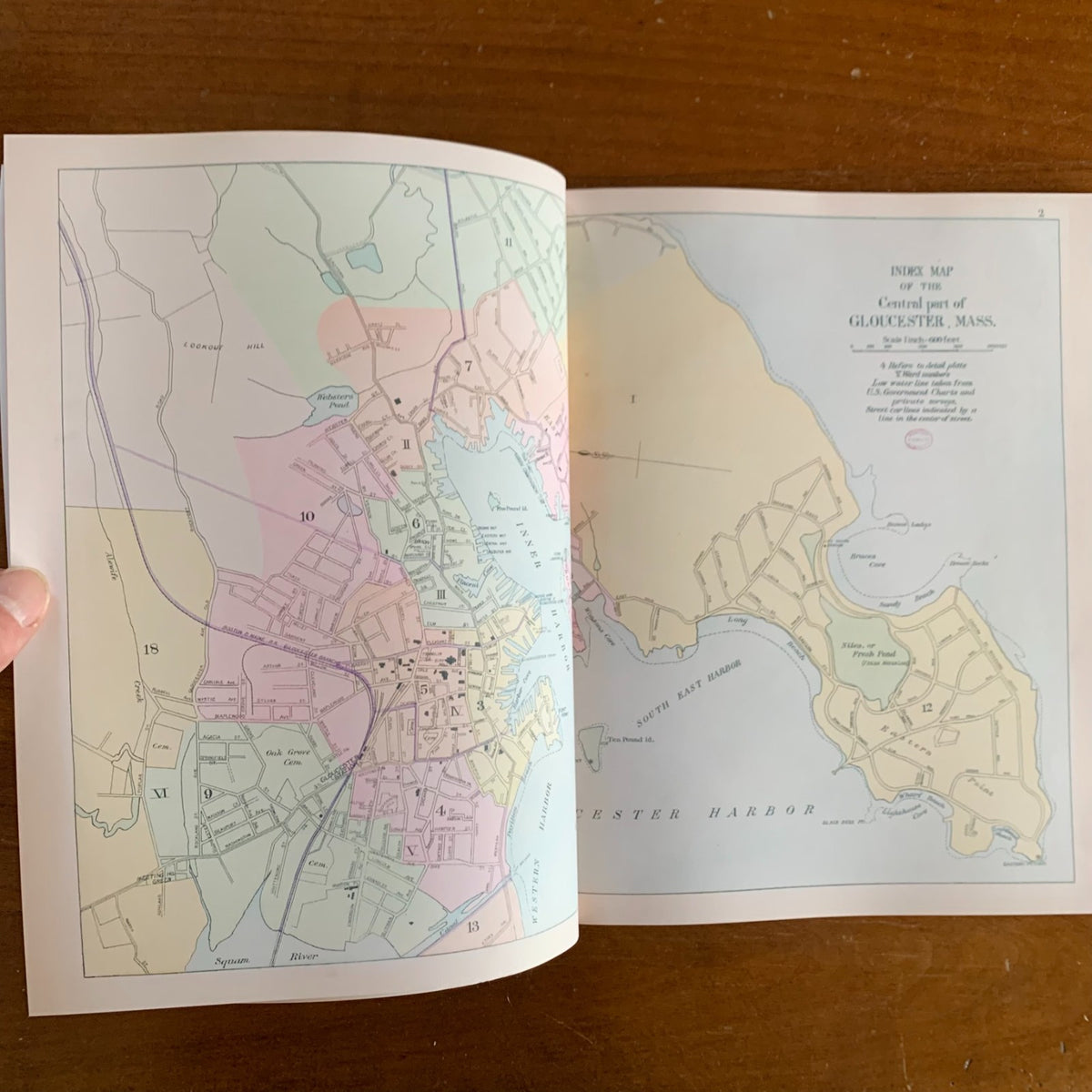 1899 Atlas of Cape Ann Massachusetts (Gloucester)