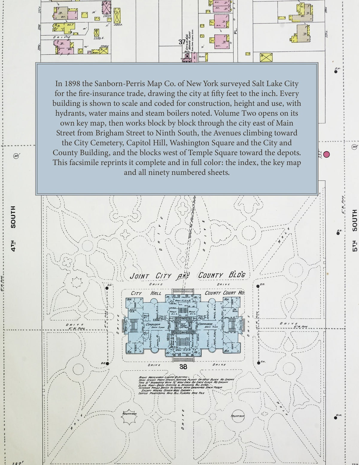 1898 Fire Insurance Maps and Atlas of Salt Lake City, Utah, Volume 2