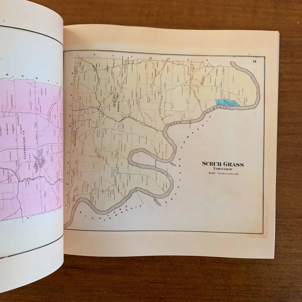 1865 Atlas of the Oil Regions of Pennsylvania