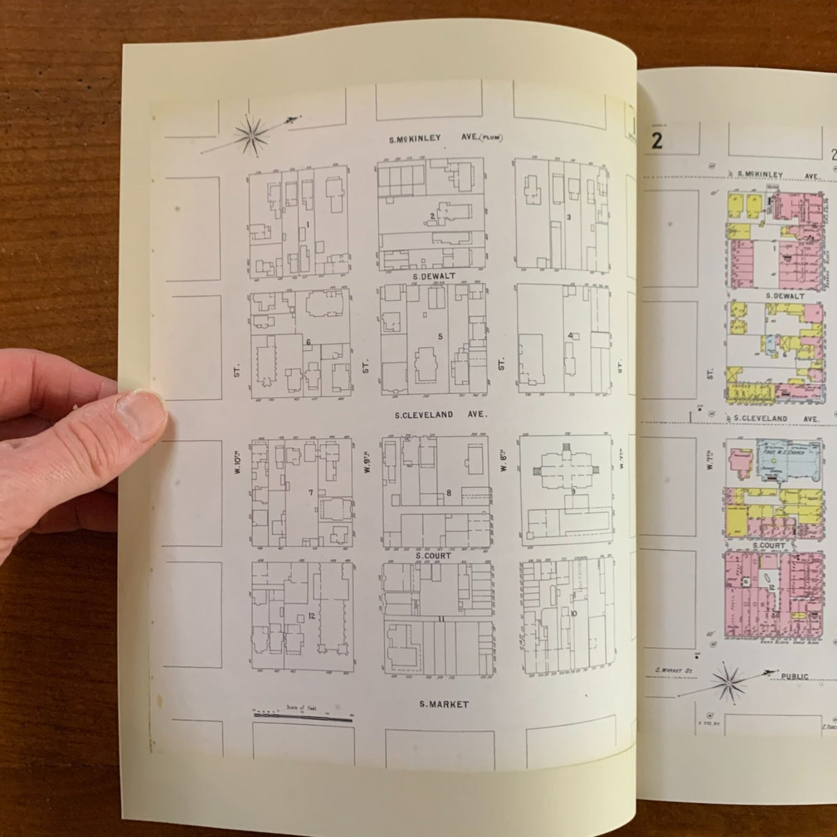 1897 Canton, Ohio Fire Insurance Maps and Atlas