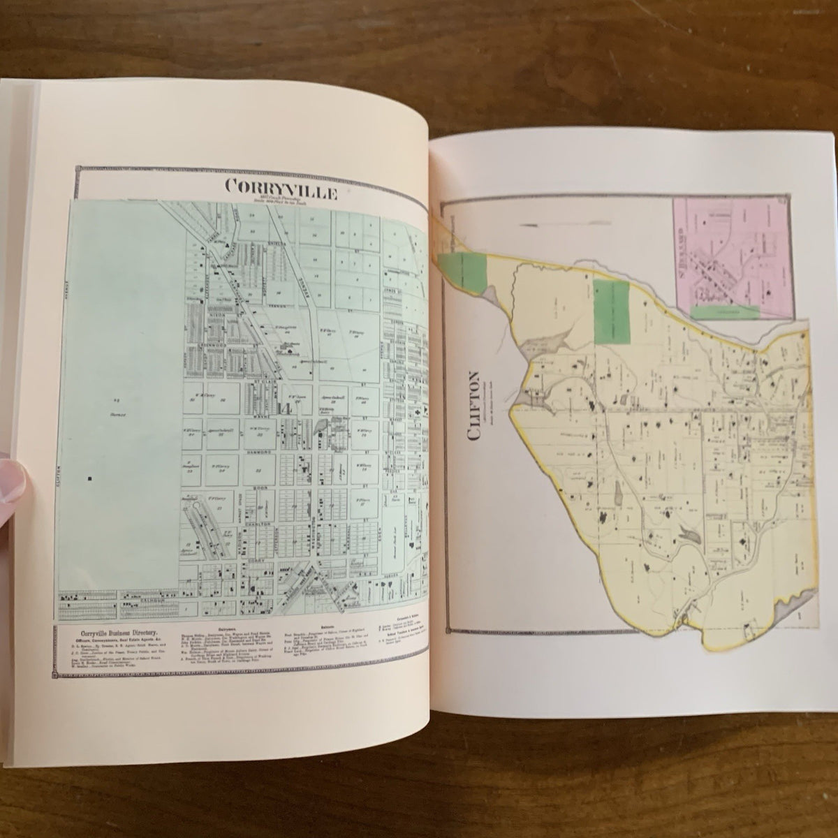 1869 Atlas of Hamilton County, Ohio (Cincinnati)