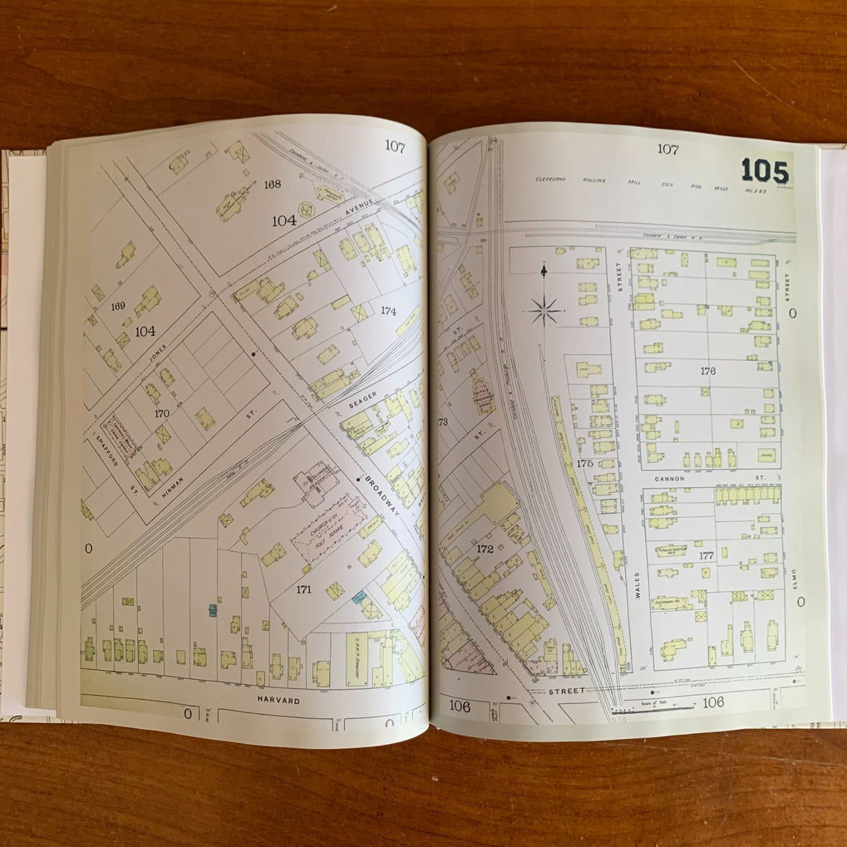 1887 Cleveland, Ohio Sanborn Fire Insurance Maps, Volume 3