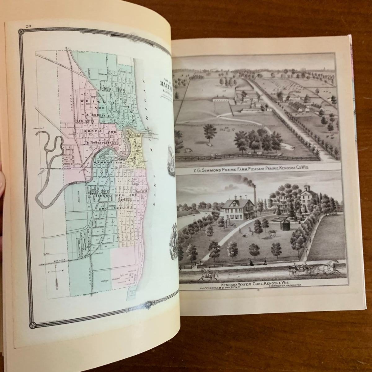 1878 Historical Atlas of Wisconsin