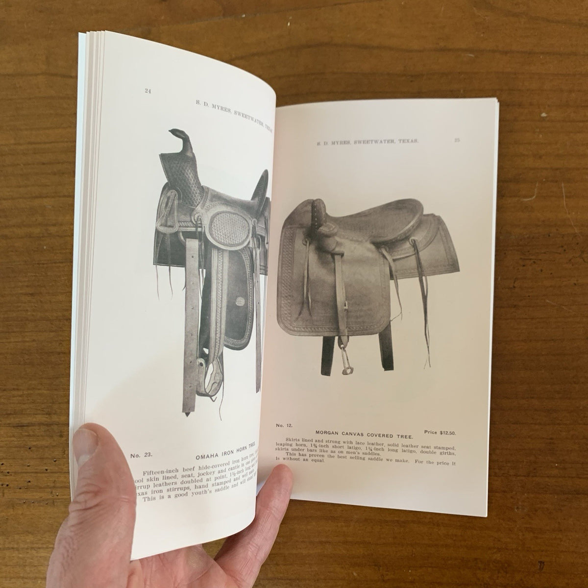 S. D. Myres Saddle Company Catalog, 1907