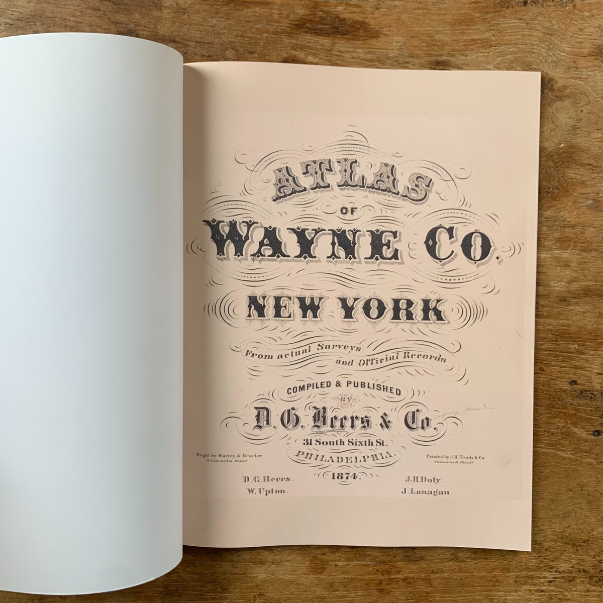 1874 Atlas of Wayne County, New York