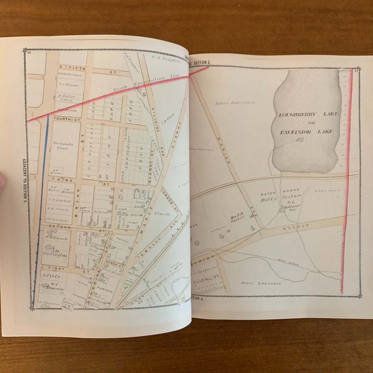 1876 Combination Atlas of Saratoga and Ballston, New York