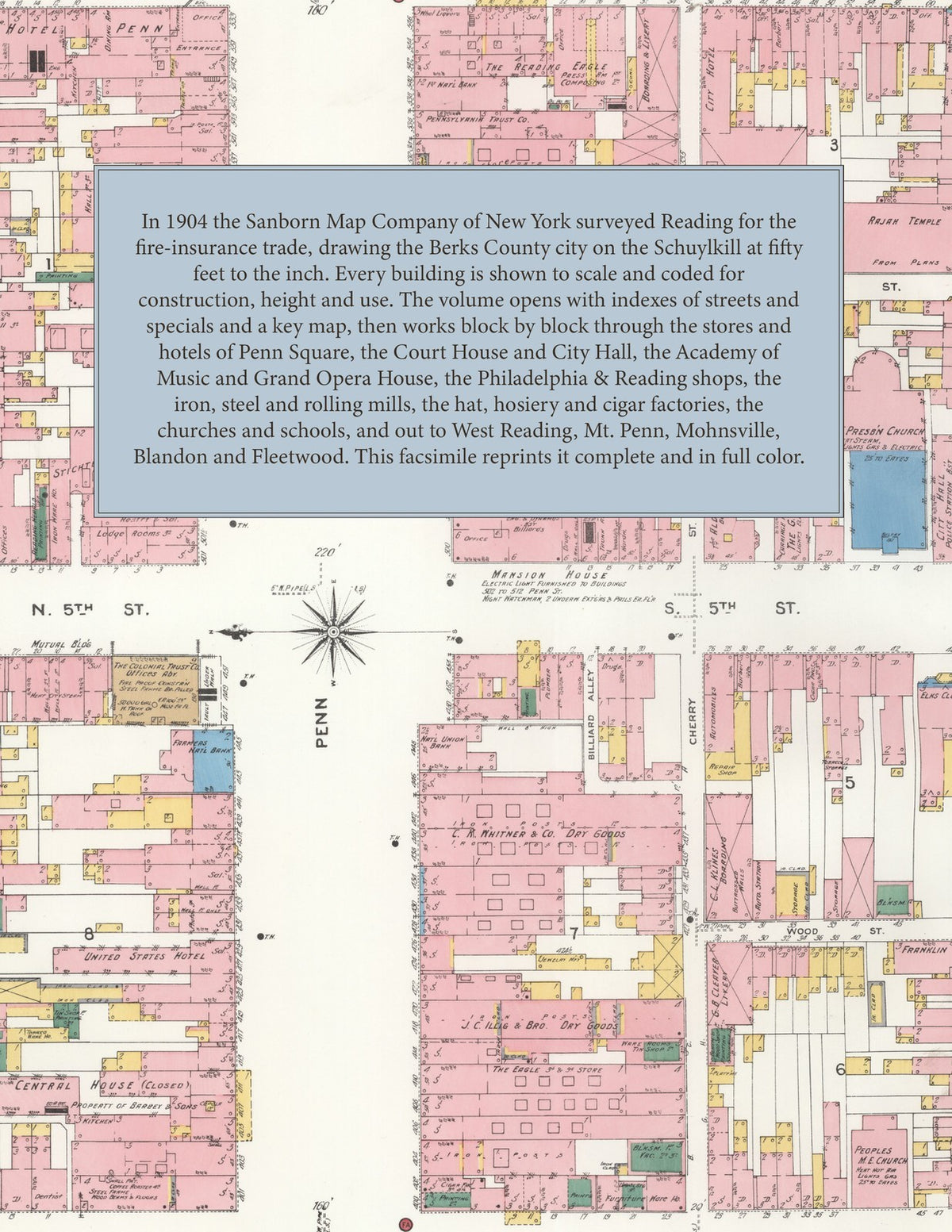 1904 Fire Insurance Maps and Atlas of Reading, Pennsylvania