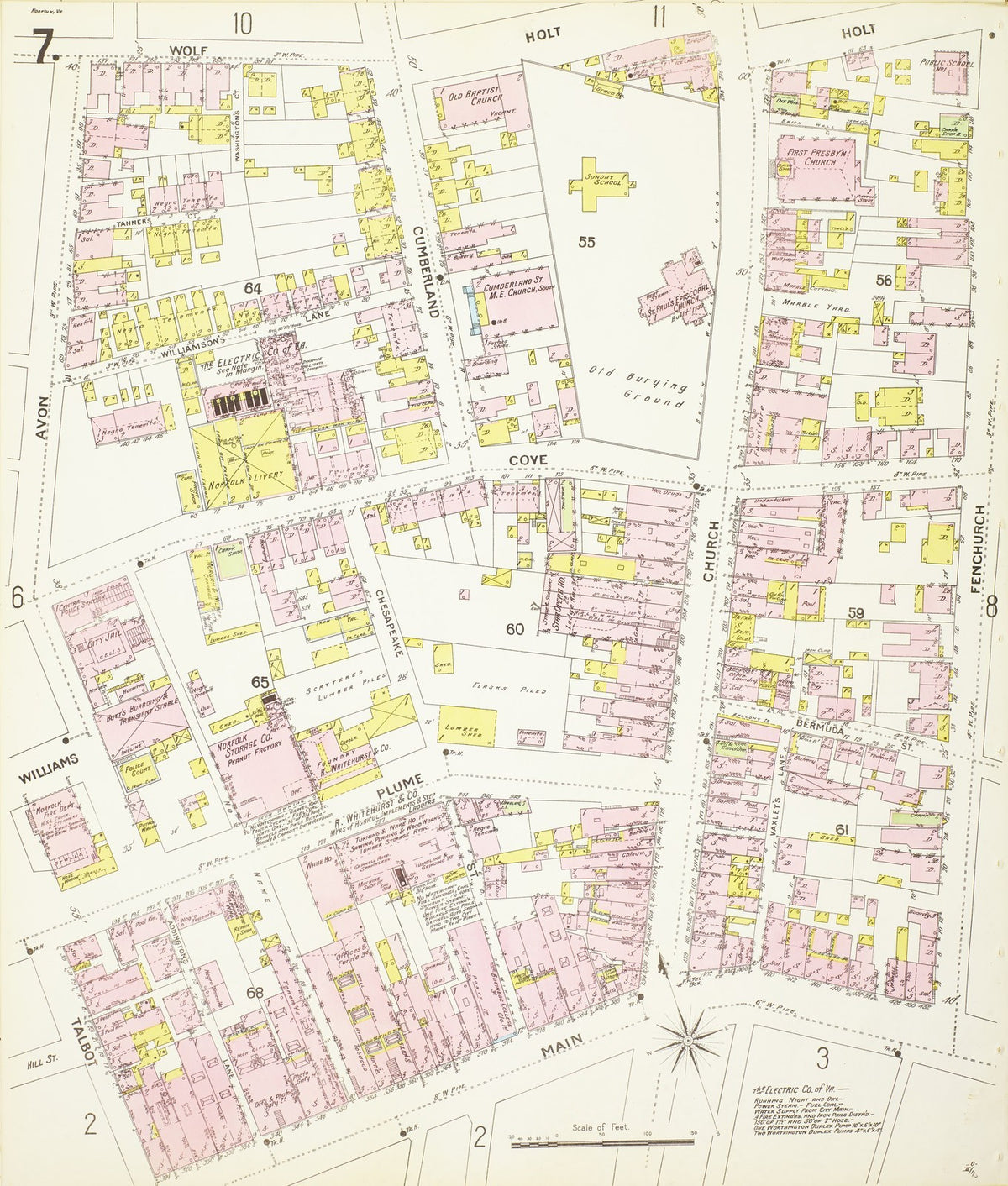 1898 Fire Insurance Maps and Atlas of Norfolk, Virginia