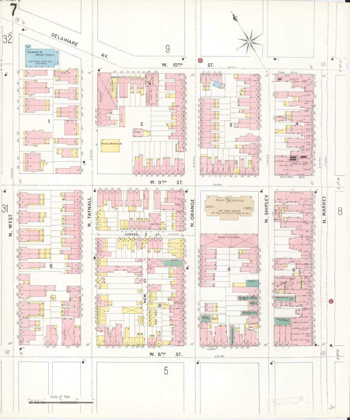 1901 Fire Insurance Maps and Atlas of Wilmington, Delaware