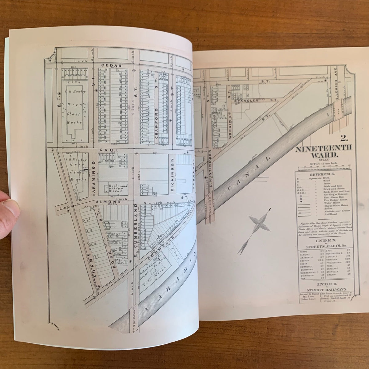 1874 Atlas of Philadelphia, Volume 2: Nineteenth Ward