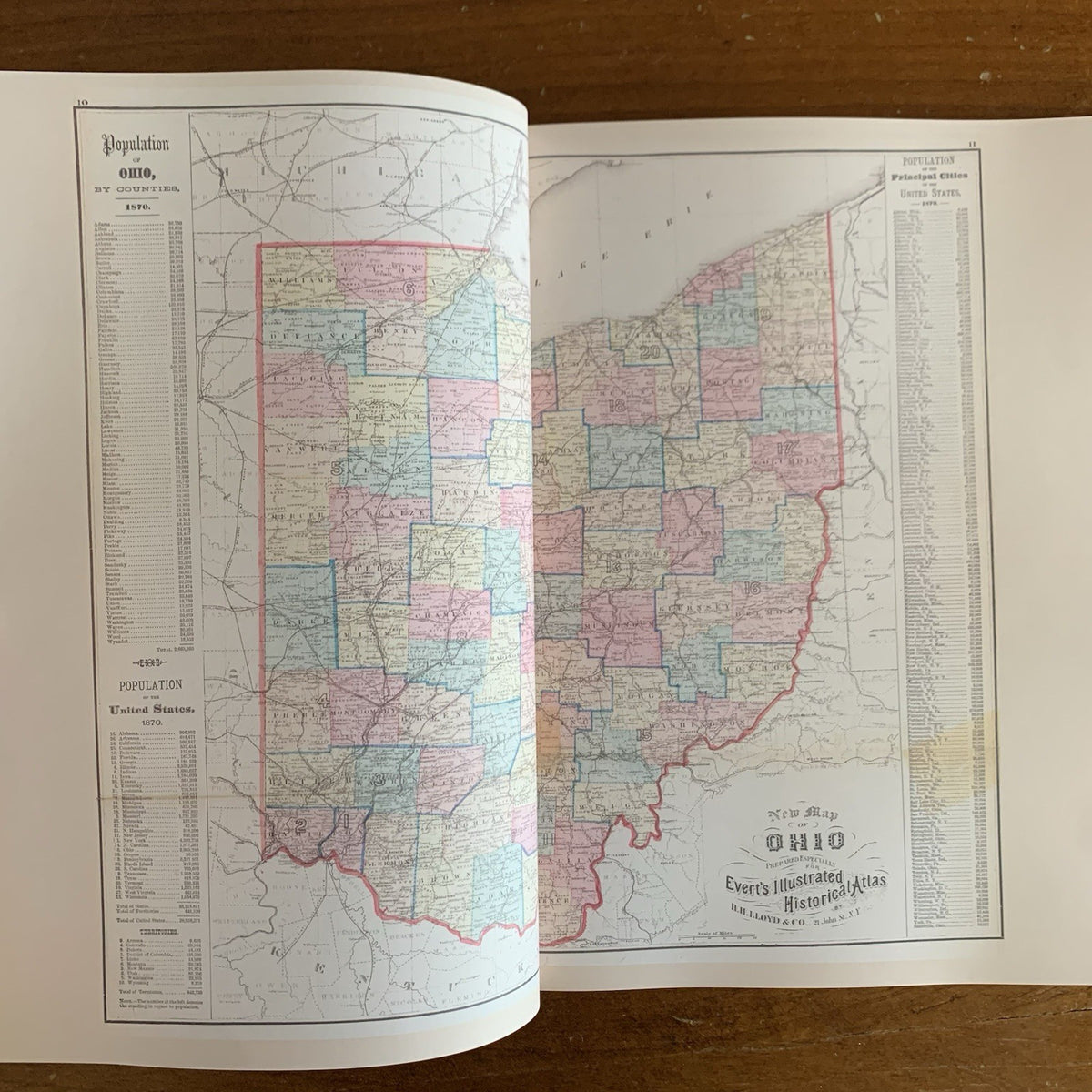 1875 Combination Atlas Map of Montgomery County, Ohio