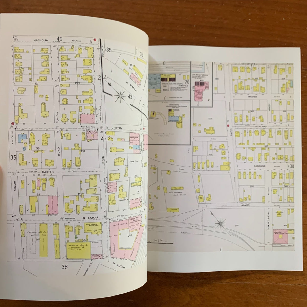 1899 Fire Insurance Atlas and Maps of Dallas, Texas