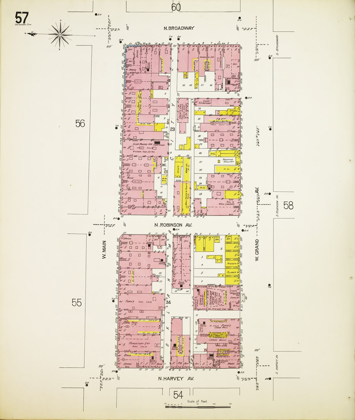 1906 Fire Insurance Maps and Atlas of Oklahoma City, Oklahoma