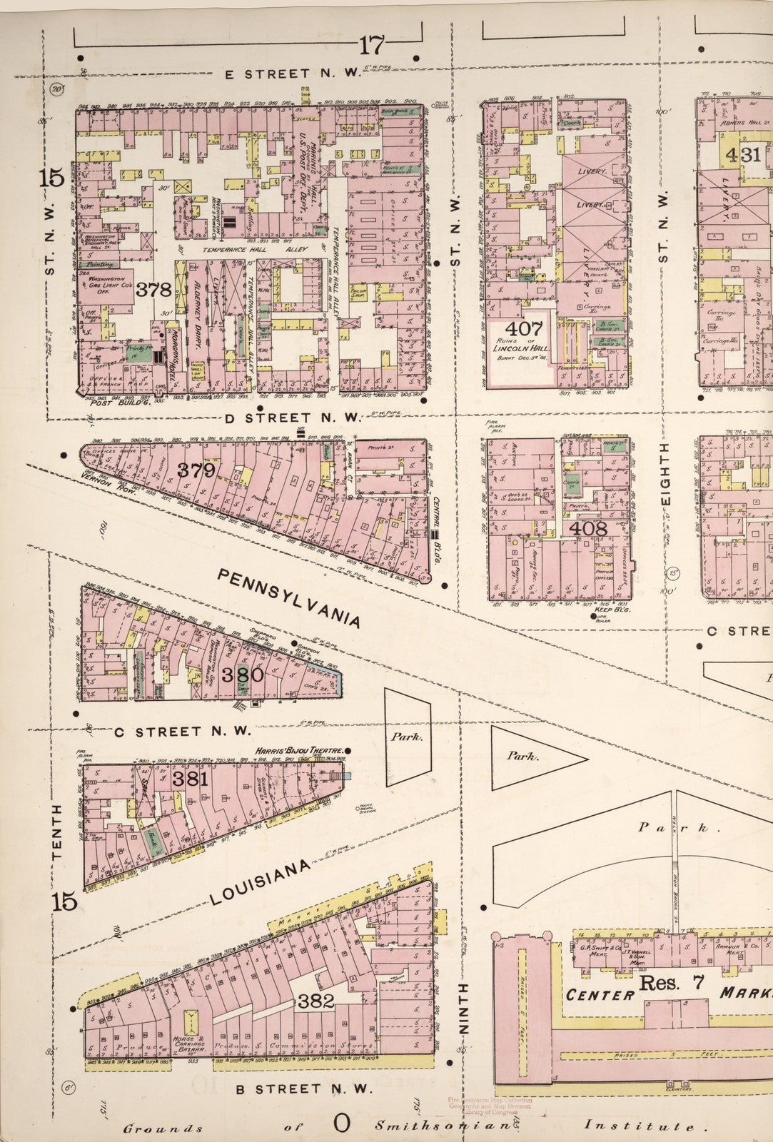 1888 Fire Insurance Maps and Atlas of Washington, D.C.