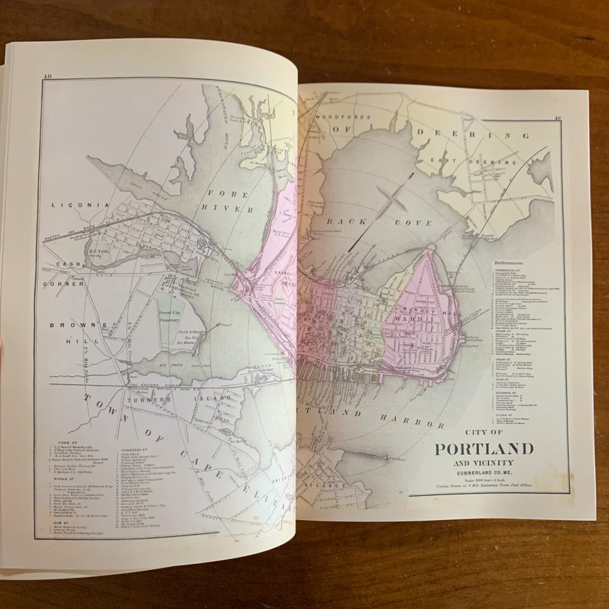 1885 Atlas of the State of Maine
