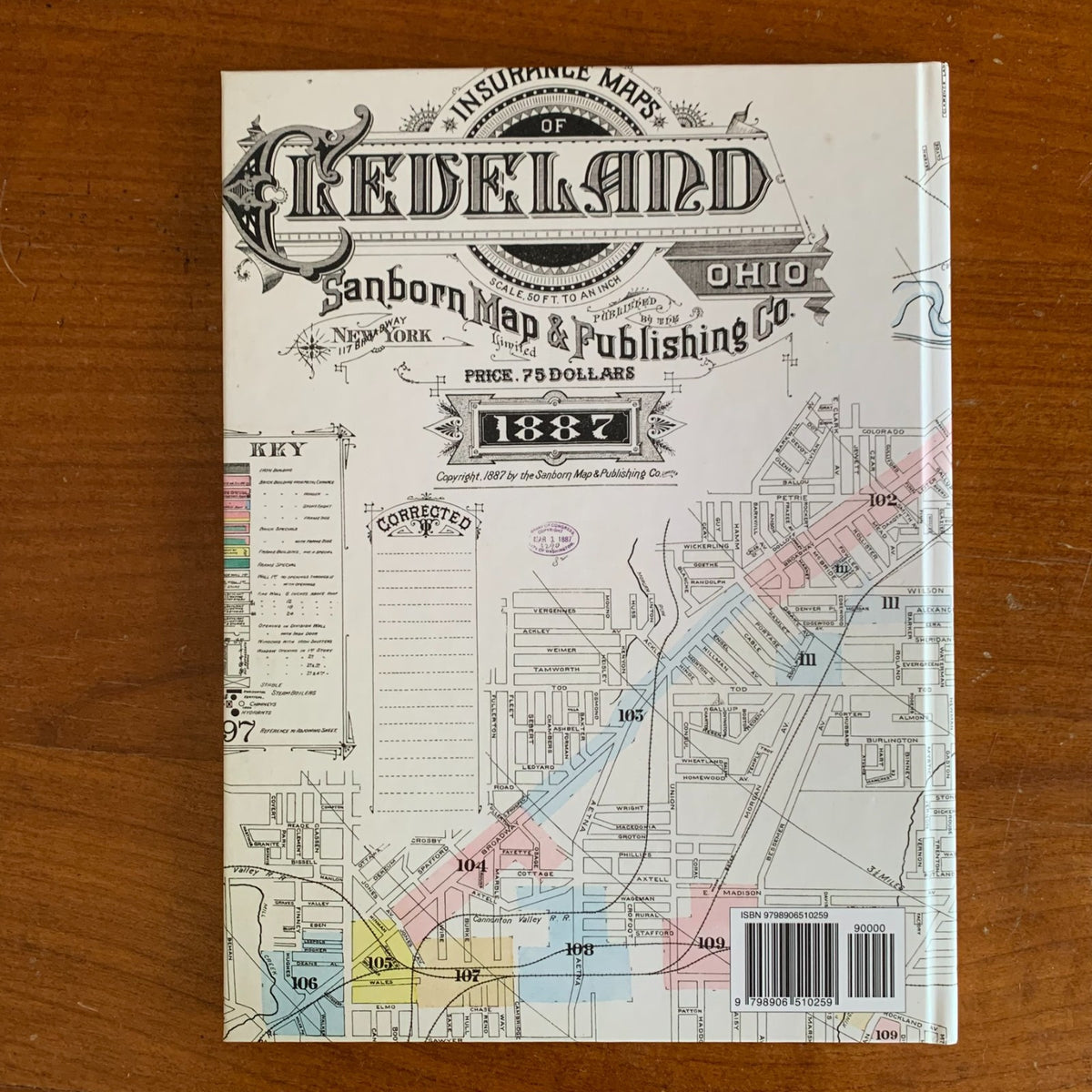 1887 Cleveland, Ohio Sanborn Fire Insurance Maps, Volume 3