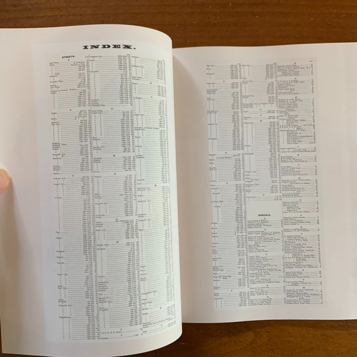 1896 Fire Insurance Atlas and Maps of Houston, Texas