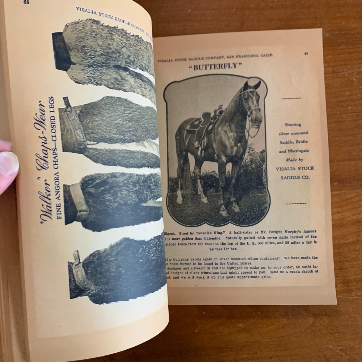 1935 Visalia Stock Saddle Company Catalog, No. 31