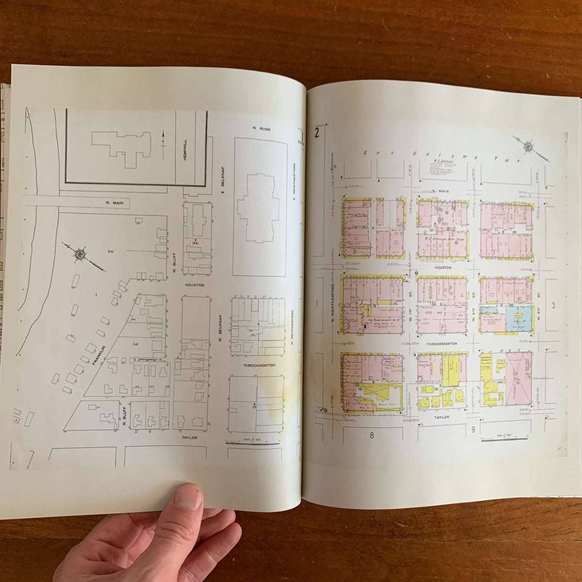 1910 Fort Worth, Texas Sanborn Fire Insurance Maps and Atlas, Volume One