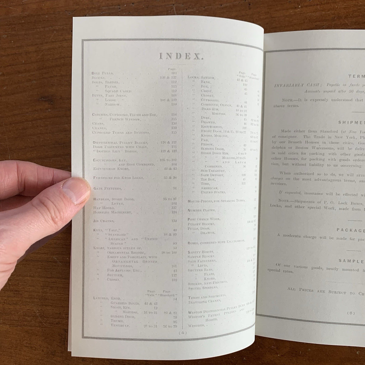 1880 Yale Lock Mfg. Company Catalog No. 7