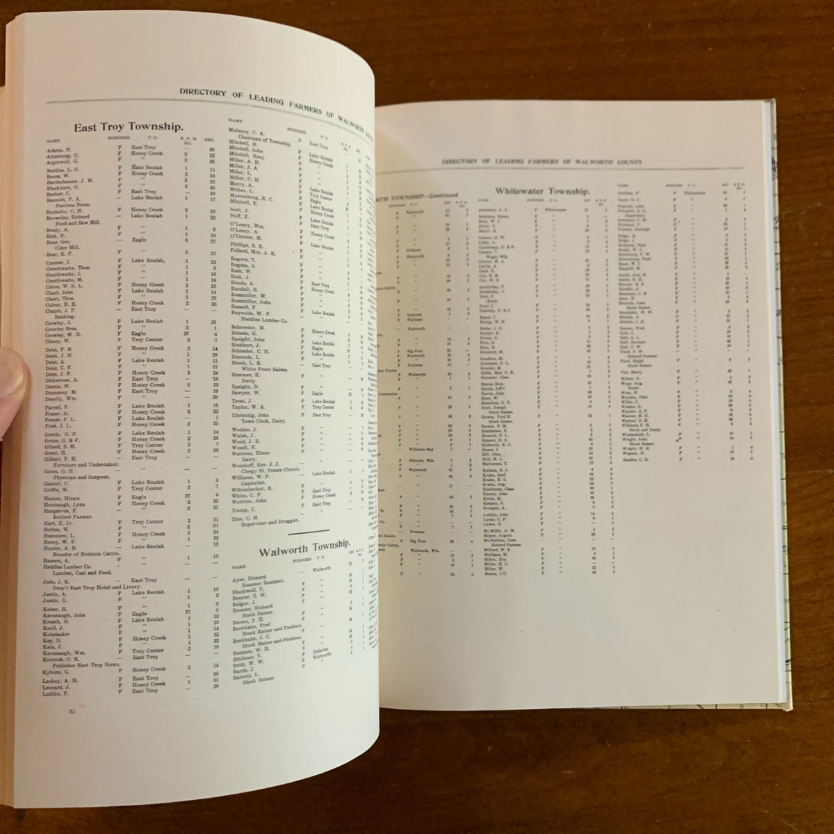 1907 Standard Atlas of Walworth County, Wisconsin